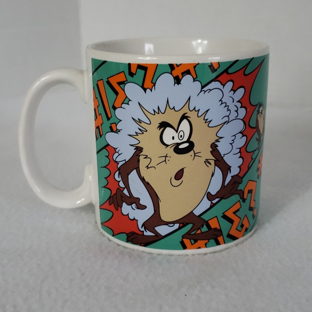 Vintage 1995 Taz Applause Mug